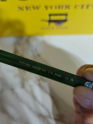 Moscot Foygel Verde Pino Lenti Azzurre