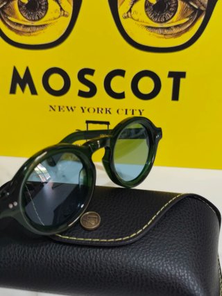 Moscot Foygel Verde Pino Lenti Azzurre