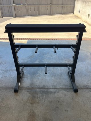 Soporte Rack para Mancuernas, Barras y Discos