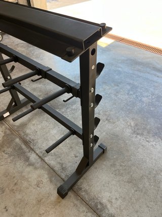 Soporte Rack para Mancuernas, Barras y Discos