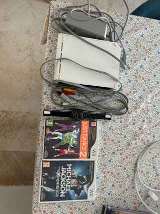 Consola Nintendo Wii Blanca + Juegos
