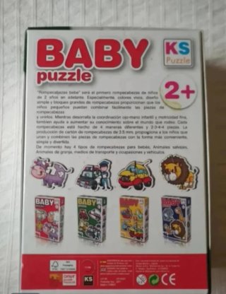 Puzzle KS Bebé Vehículos 2+