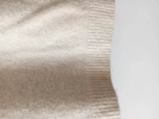Jersey Zara manga corta beige
