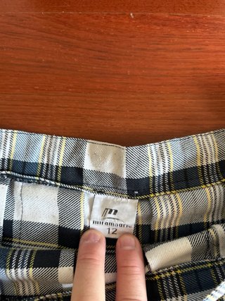 Falda talla 12 colegio Miramadrid