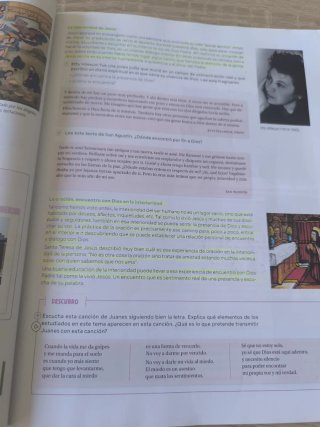Religión Católica, Bachillerato, Edén, Revuela