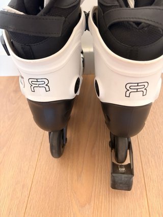 Patines seba FRX 80 negros y blancos talla 42