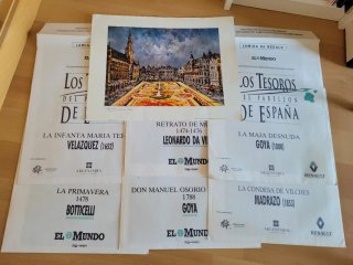 Láminas cuadros famosos