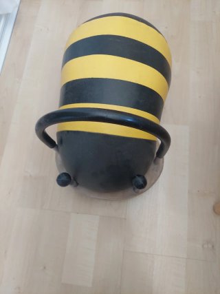 Correpasillos abeja madera