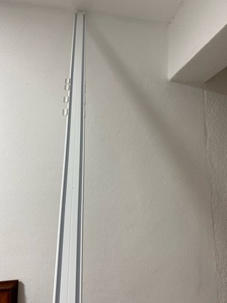 Riel doble para cortinas