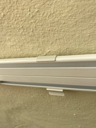 Riel doble para cortinas
