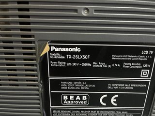 Televisor Panasonic Viera 26 pulgadas