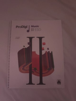 Workbook ProDigi. Music II ESO