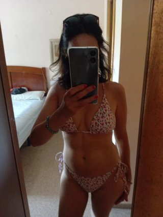 Bikini Shein Talla M Estampado Floral