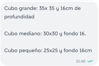 Estanterías Cubo Morado Set 3