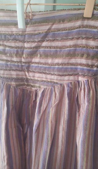 Pantalón hippie rayas talla única