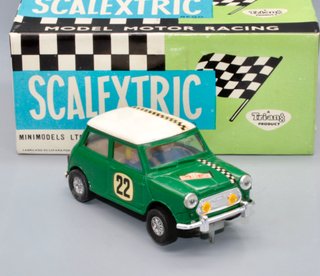 Mini Cooper C-45 Scalextric Exin caja original
