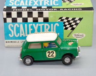 Mini Cooper C-45 Scalextric Exin caja original