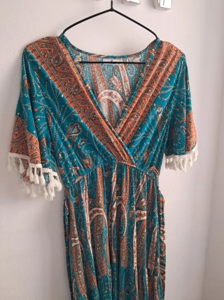 Vestido largo Tiramisu talla única