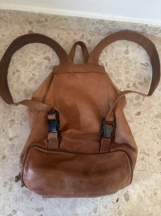 Mochila de piel