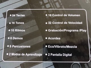 Órgano Electrónico PlayToyz