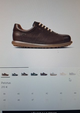 Zapatos Camper Pelotas Marrones