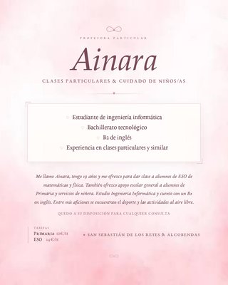 Clases particulares de repaso