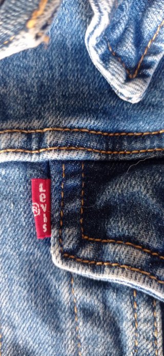 Cazadora vaquera Levi's con capucha niño S