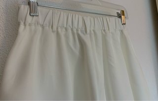 Pantalón corto blanco jeans
