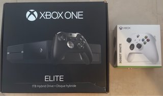 Xbox One Elite 1TB + Mando Blanco