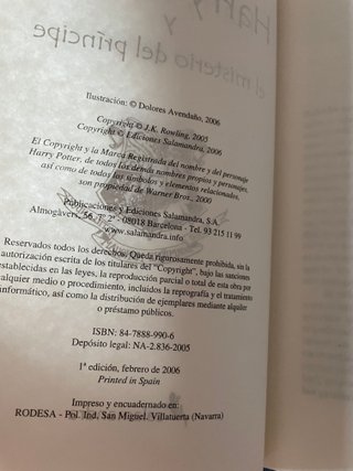 Harry Potter y el misterio del príncipe