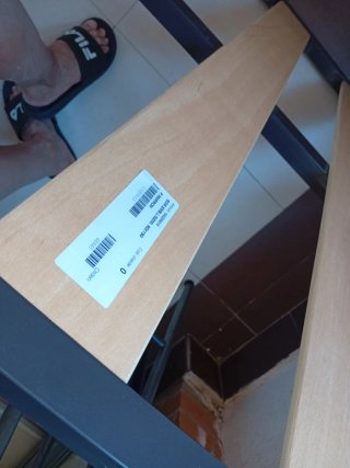 Somier metálico con lamas de madera 90*1,90 regalo