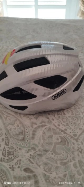 Casco ABUS carretera blanco