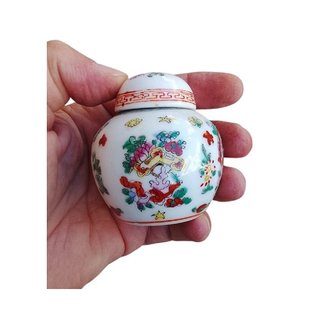 6 Mini Vasetti Porcellana Cinese vintage / Botes