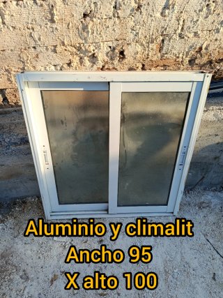 Ventanas aluminio y cristal climalit