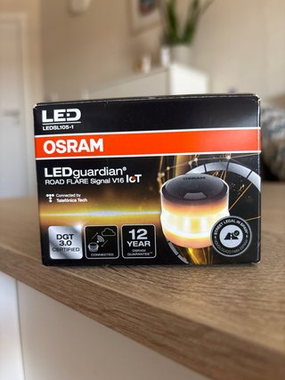 Baliza V16 OSRAM. Homologada