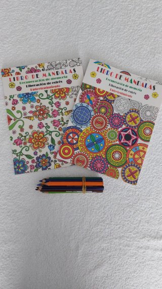 Libro mandalas y colores