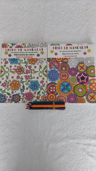 Libro mandalas y colores