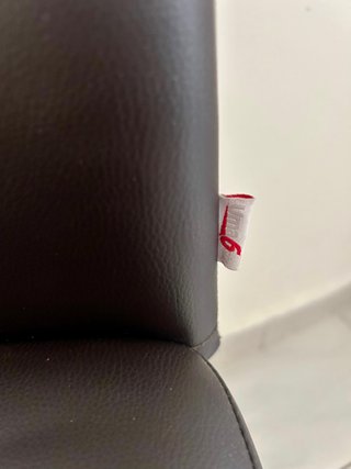 Silla Ecopiel Marrón Oscuro