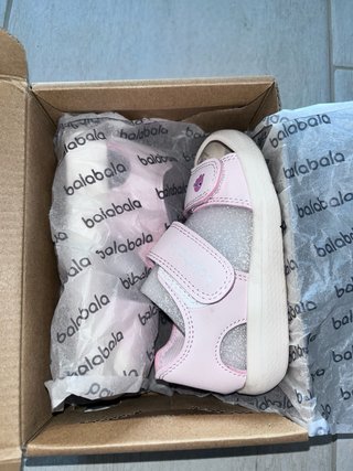 Sandalias Balabala rosa talla 21