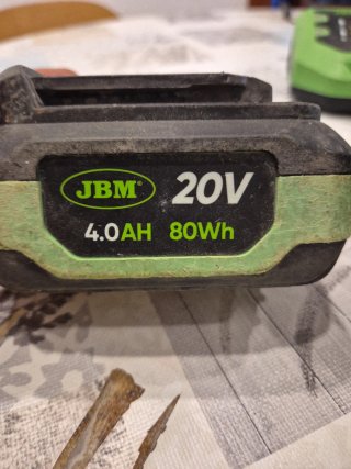 Pistola de impacto JBM 20V
