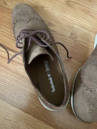 Zapatos de piel Timberland Hombre Beige/Marrón