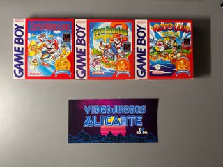 Pack 3 Juegos Game Boy Super Mario Land Wario