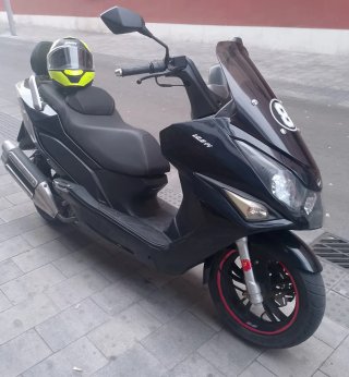 Daelim S3 125 Negra