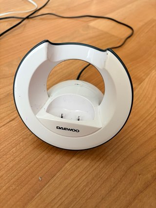 Teléfono fijo Daewoo inalámbrico blanco