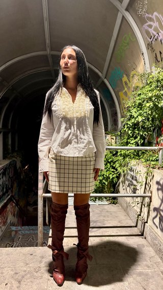 Camicetta bianca Etro vintage
