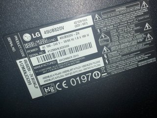 LG Smart TV Negro