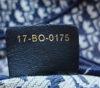 Borsa Christian Dior tote book blu oblique bag