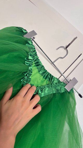 Falda tutú verde Tul