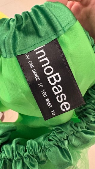 Falda tutú verde Tul