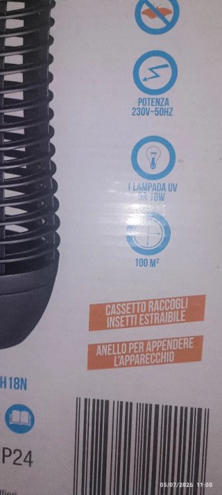 Zanzariera elettrica Vinco